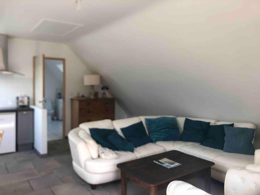 Terrasse, Campagne Et Mer Apartman Troguery Kültér fotó