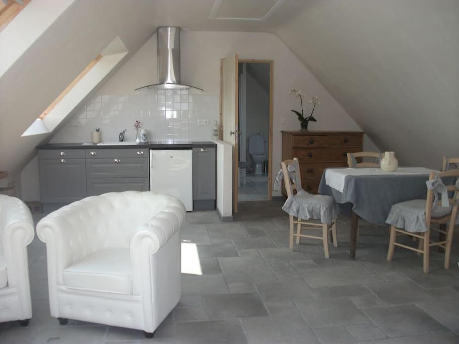 Terrasse, Campagne Et Mer Apartman Troguery Kültér fotó